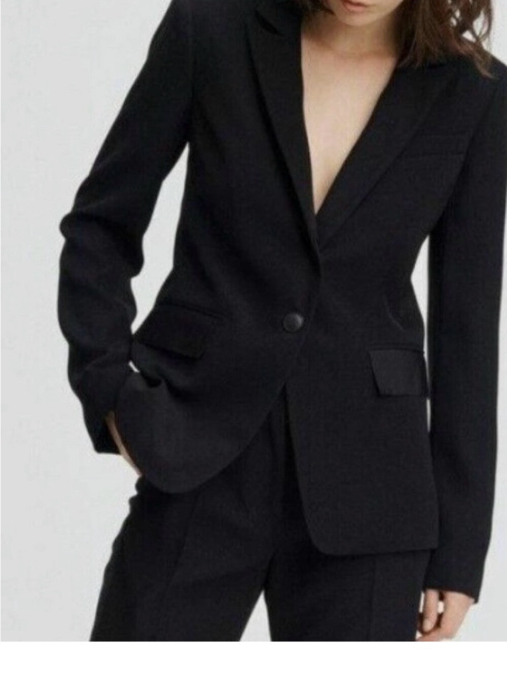 RAG & BONE Black Blazer Jacket Size 4